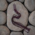 Maroon Handcrafted Leather Lighter Case