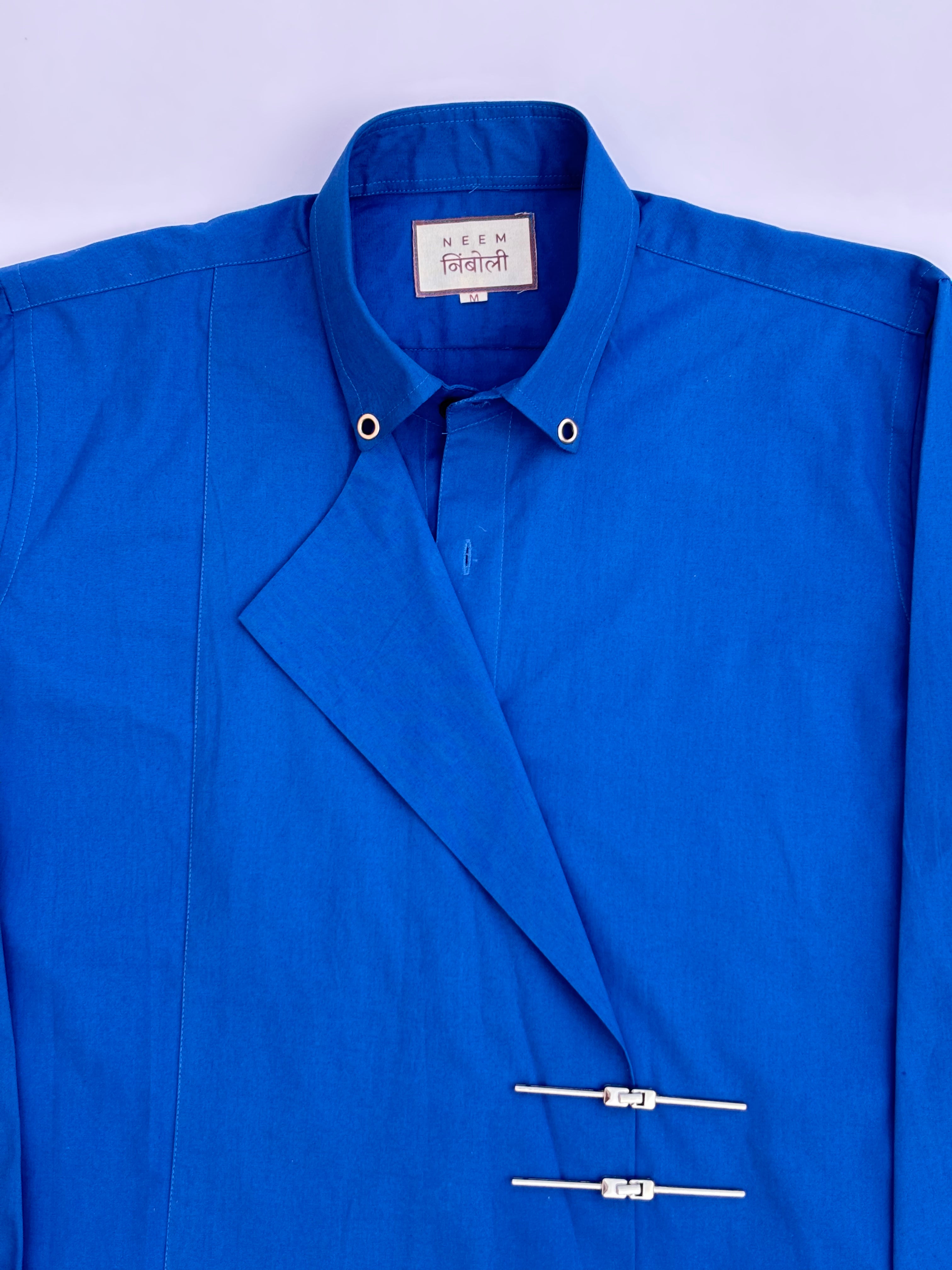 Burnt Orange Fireman Clasp Shirt | Neem Nimboli Burnt Orange Fireman Clasp Shirt | Neem Nimboli