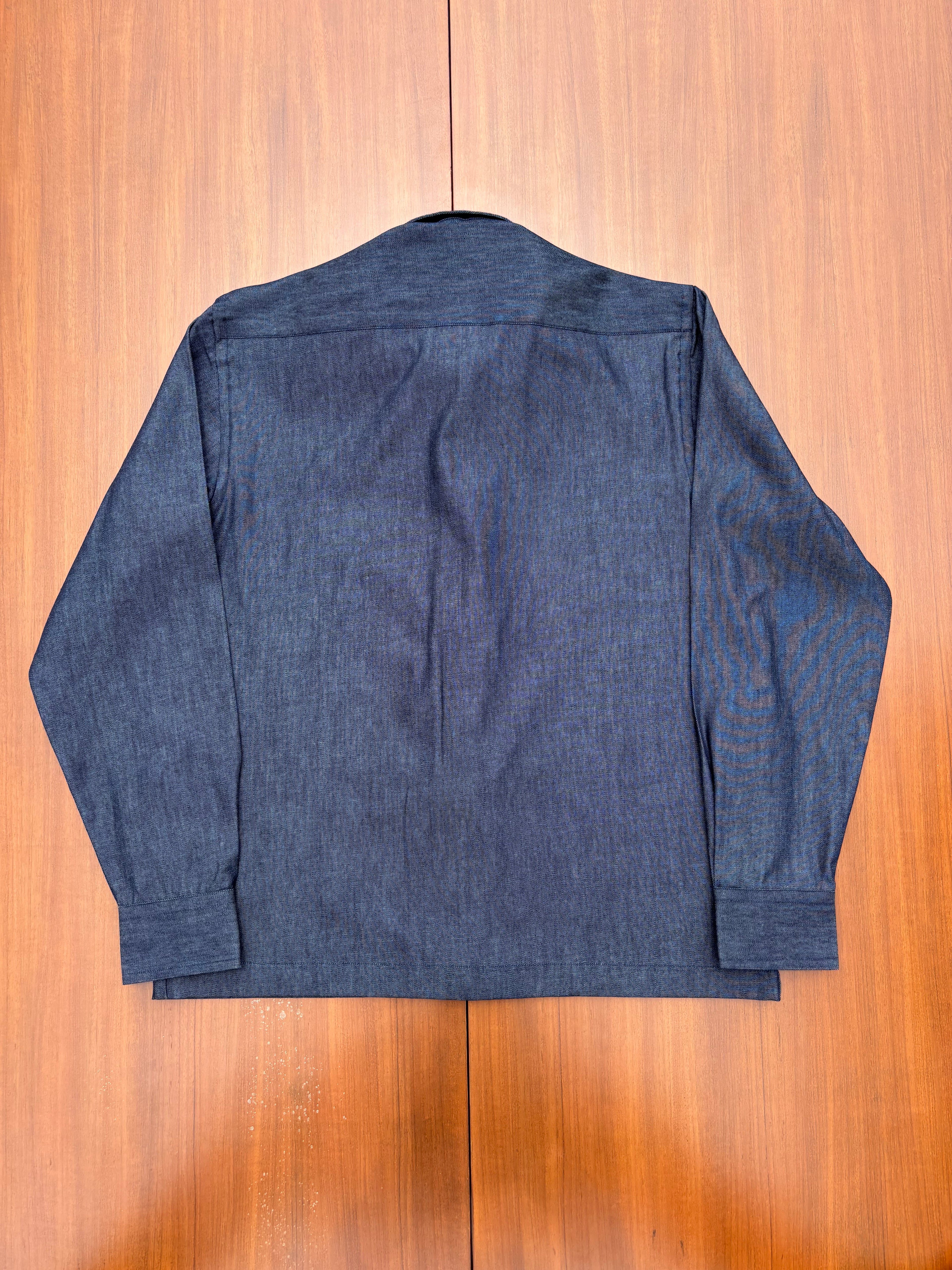 Denim Fireman Clasp Shirt