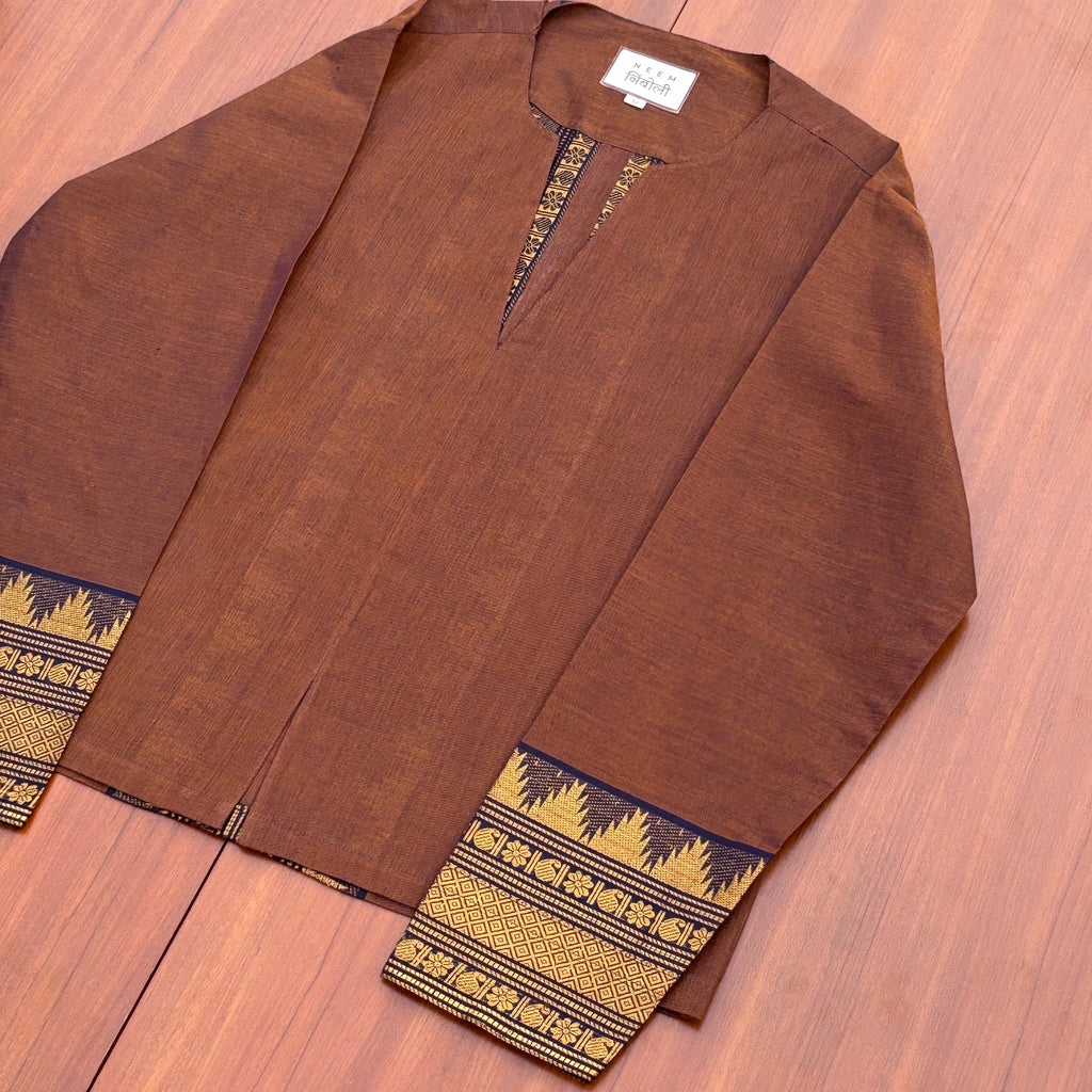 Sandalwood Heritage Kurta