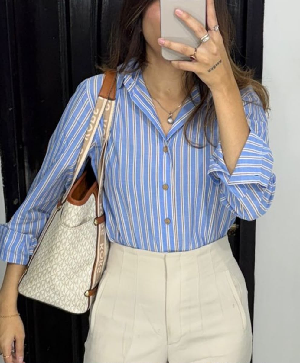 Striped Cotton Shirts